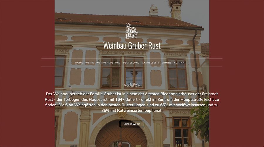 Weinbau Gruber Rust