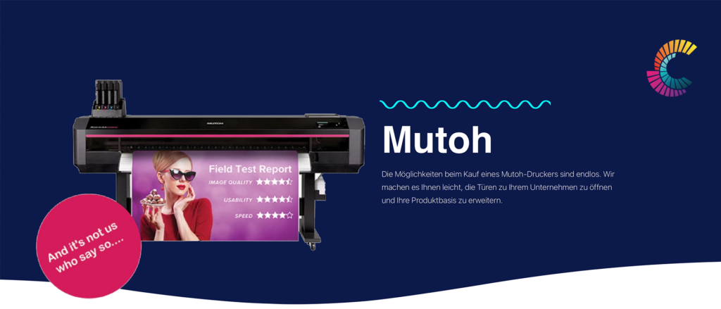 Mutoh Drucker und Plotter