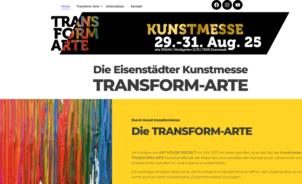 Transform-Arte I Künstlermesse Eisenstadt